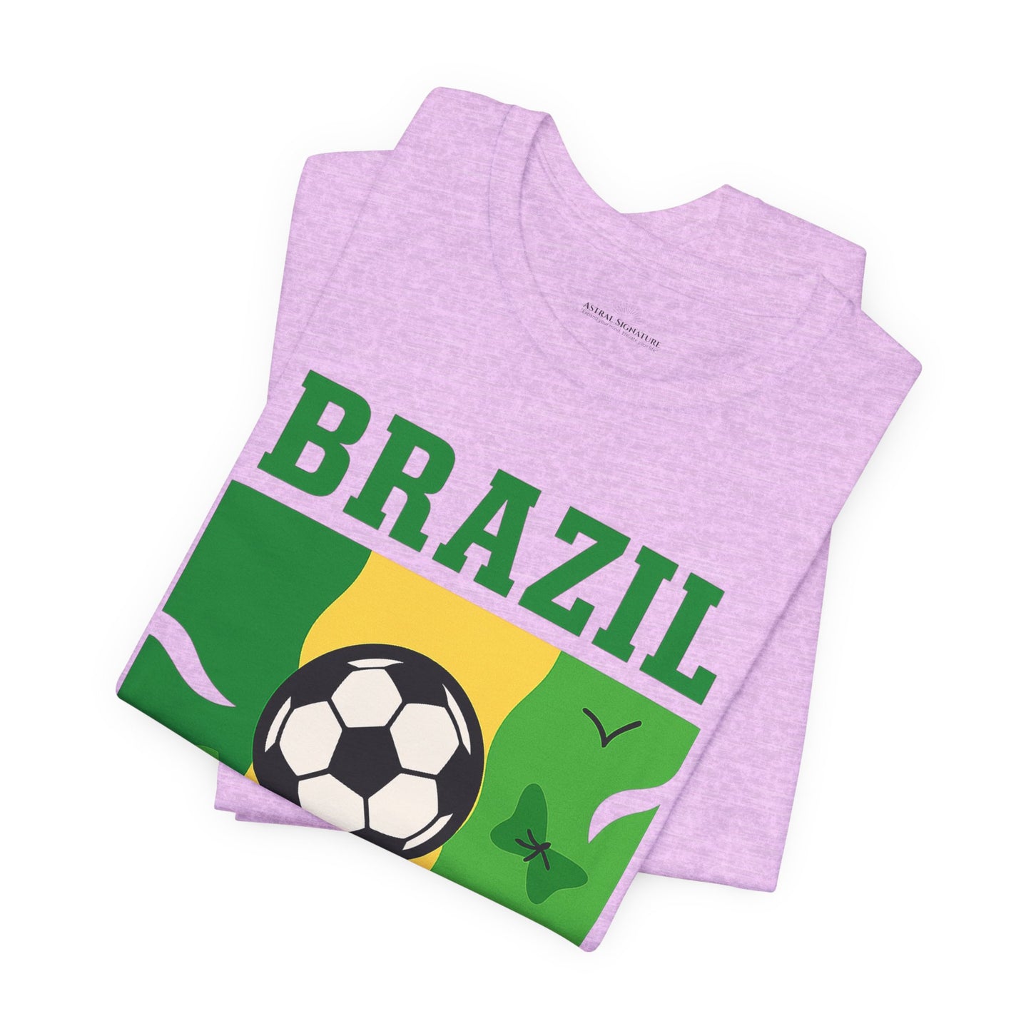 Casual Fashion T-Shirt - GO BRAZIL Team Tee - USA World Cup 2026 Limited Edition