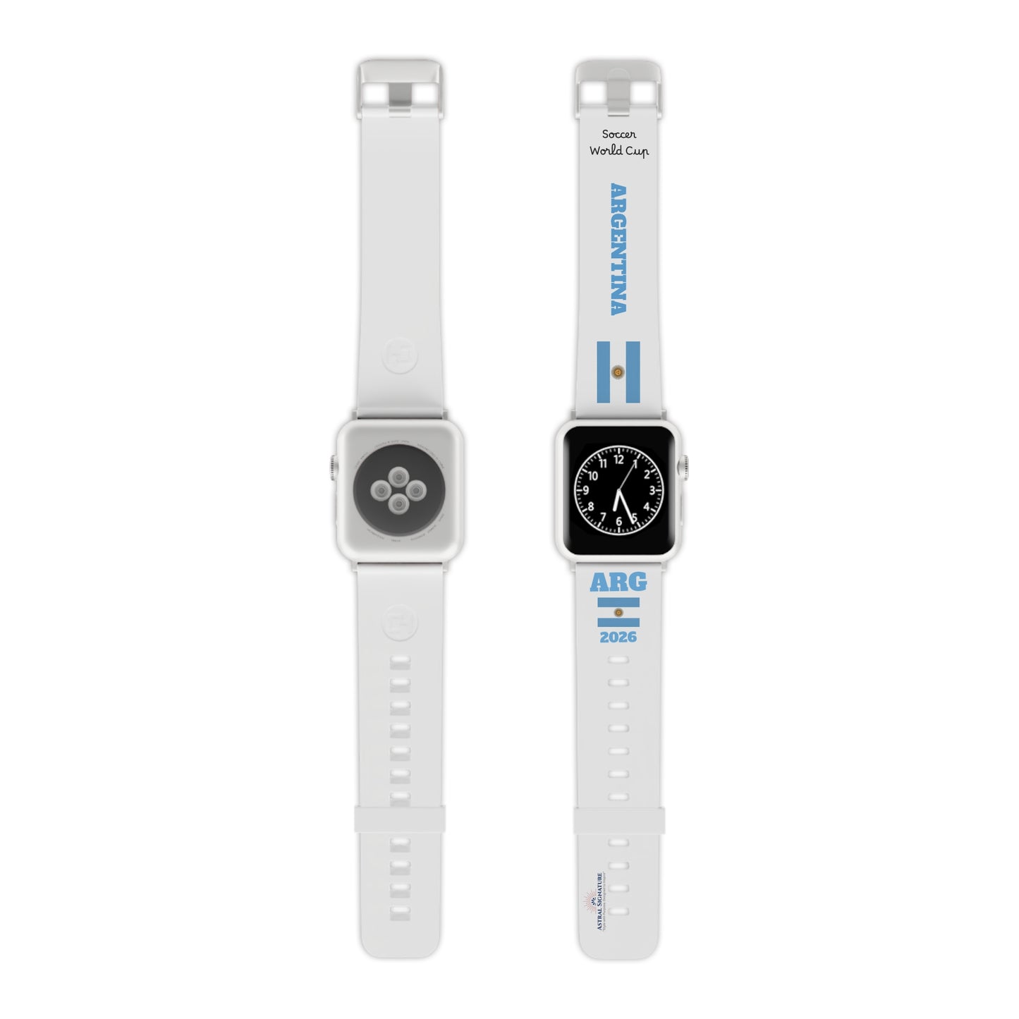 Watch Band ARGENTINA Flag Strap World Cup USA 2026 Limited Edition