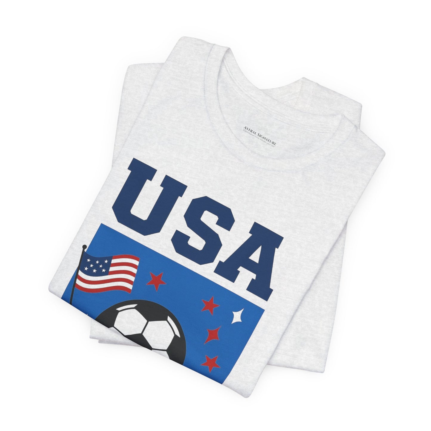 Casual Fashion T-Shirt - GO USA Team Tee, World Cup 2026 Limited Edition