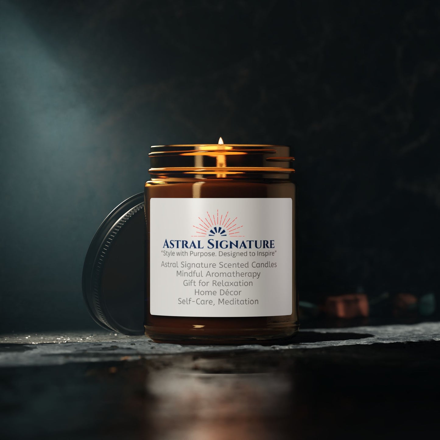 Soy Candle - Mindful Aromatherapy, Relaxation Gift - Astral Signature