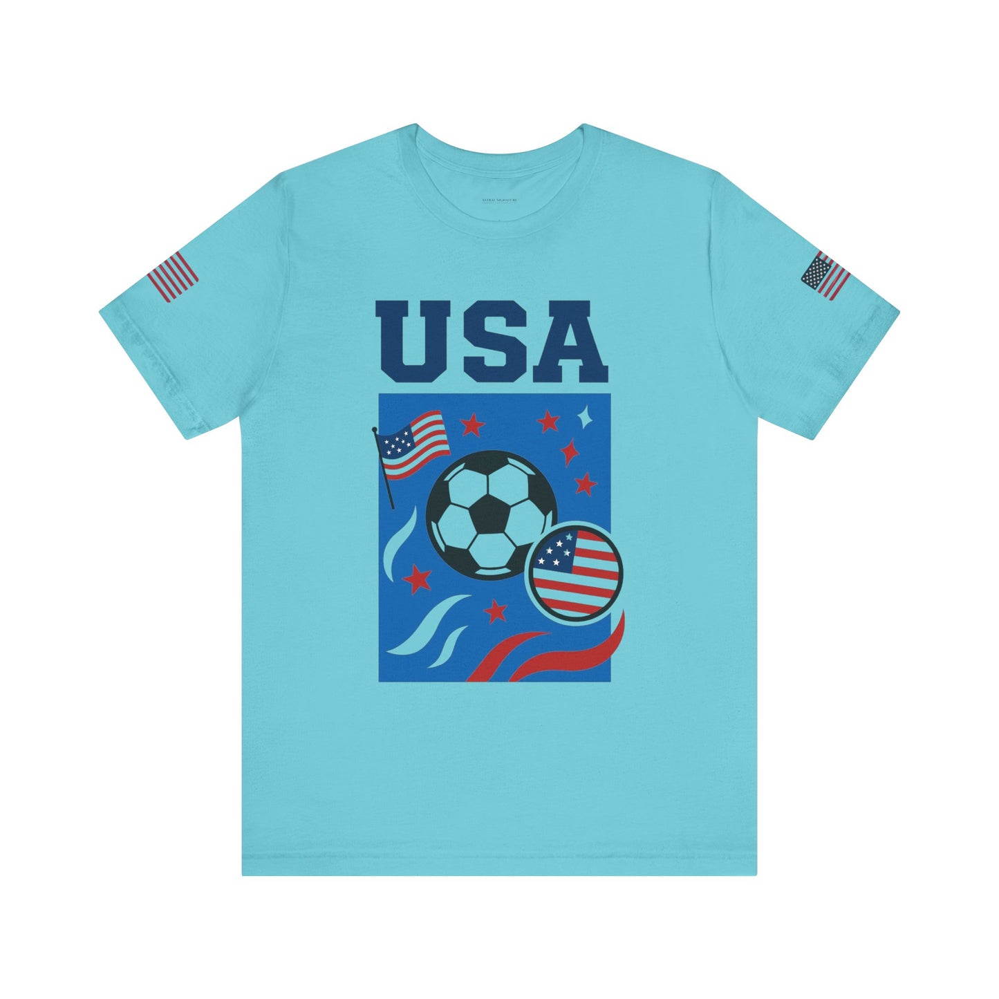 Casual Fashion T-Shirt - GO USA Team Tee, World Cup 2026 Limited Edition
