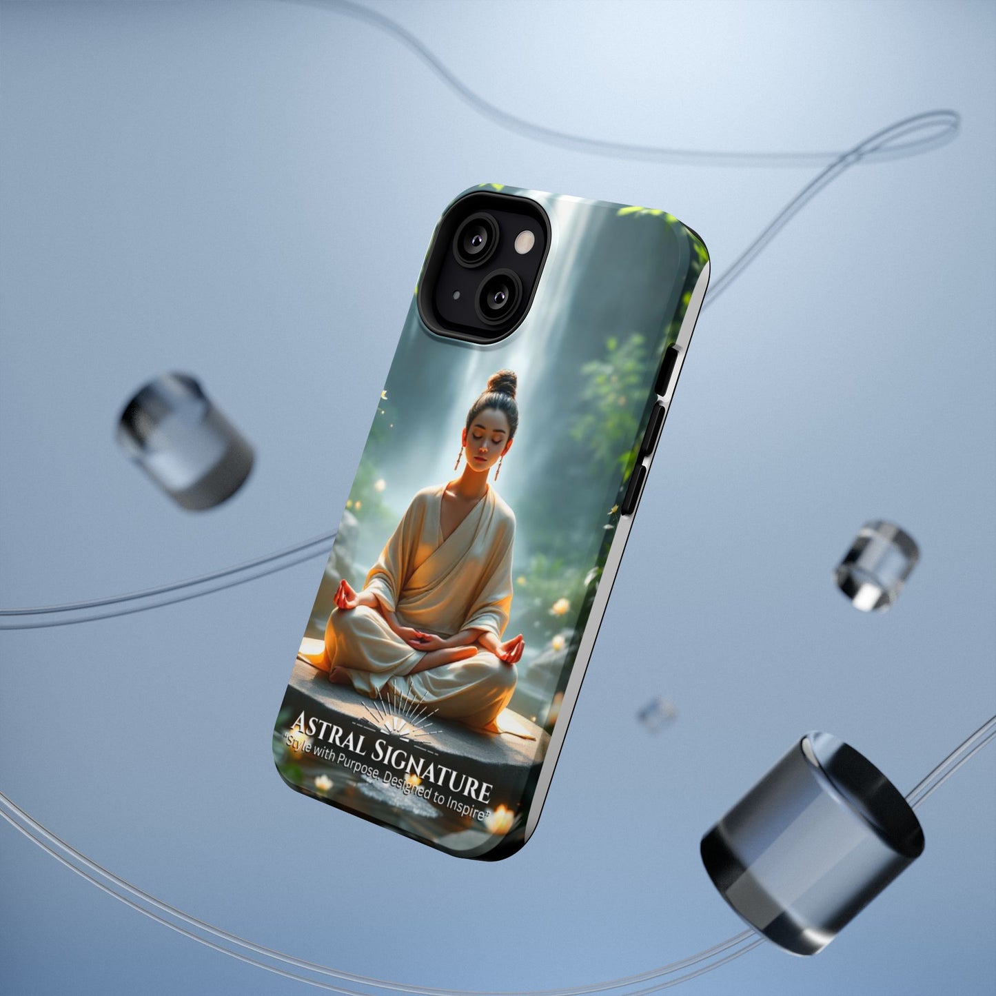3D Yogi Phone Cases with Symbols and Protection, iPhone Cases with meaning by Astral Signature