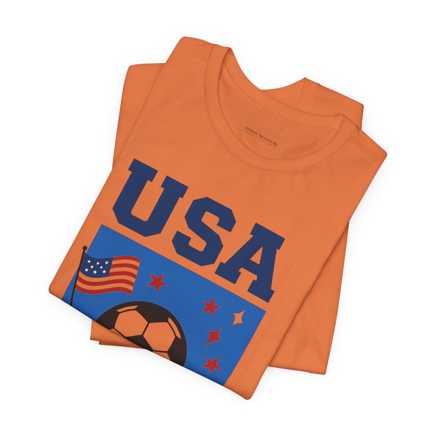Casual Fashion T-Shirt - GO USA Team Tee, World Cup 2026 Limited Edition