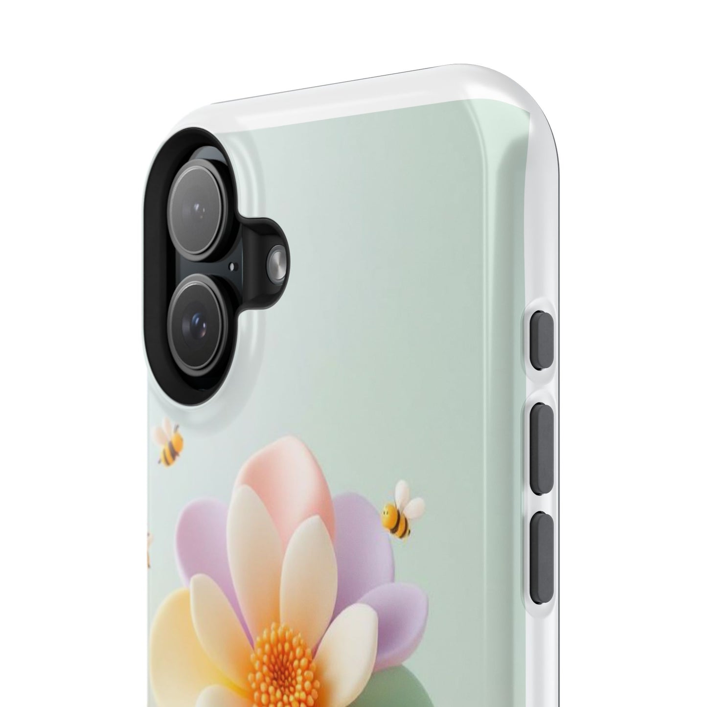 Phone Case Impact-Resistant, Calming 3D Flower Phone Case Impact-Resistant Case for Kids and Adults - Astral Signature