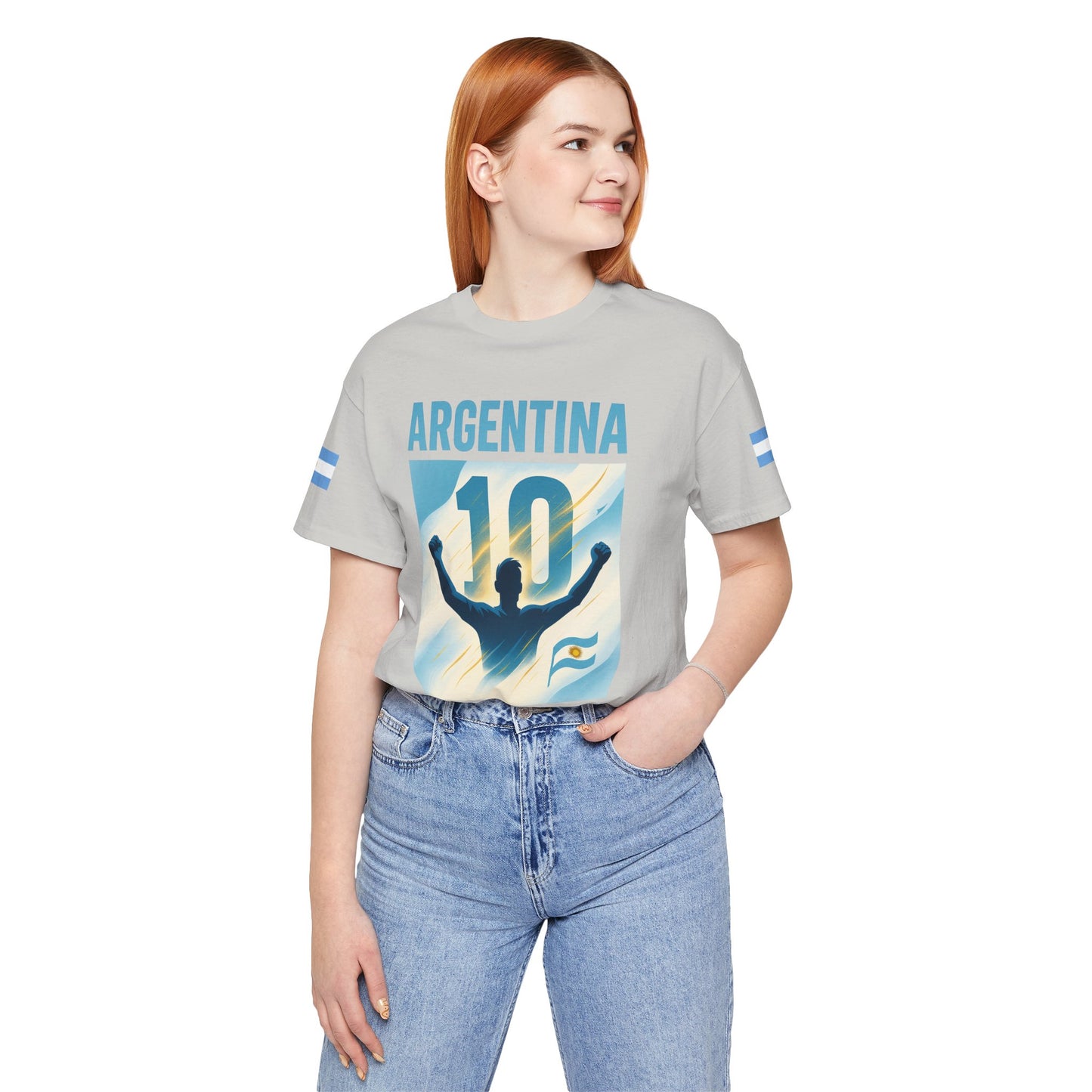 Argentina Legend from Rosario Team Tee - Casual Fashion T-Shirt, USA World Cup 2026 Limited Edition
