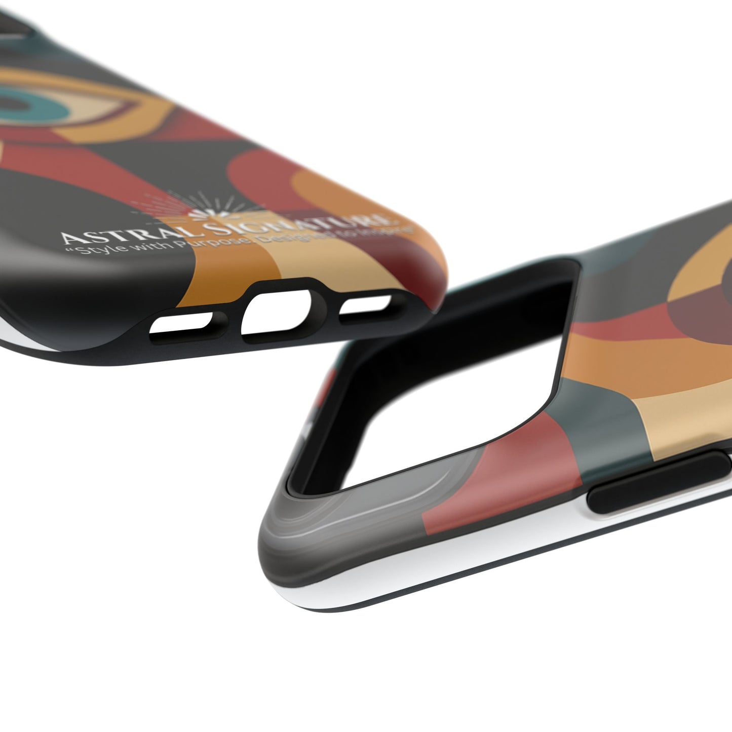Phone Cases - Astral Eye of God Symbol for Protection by Astral Signature