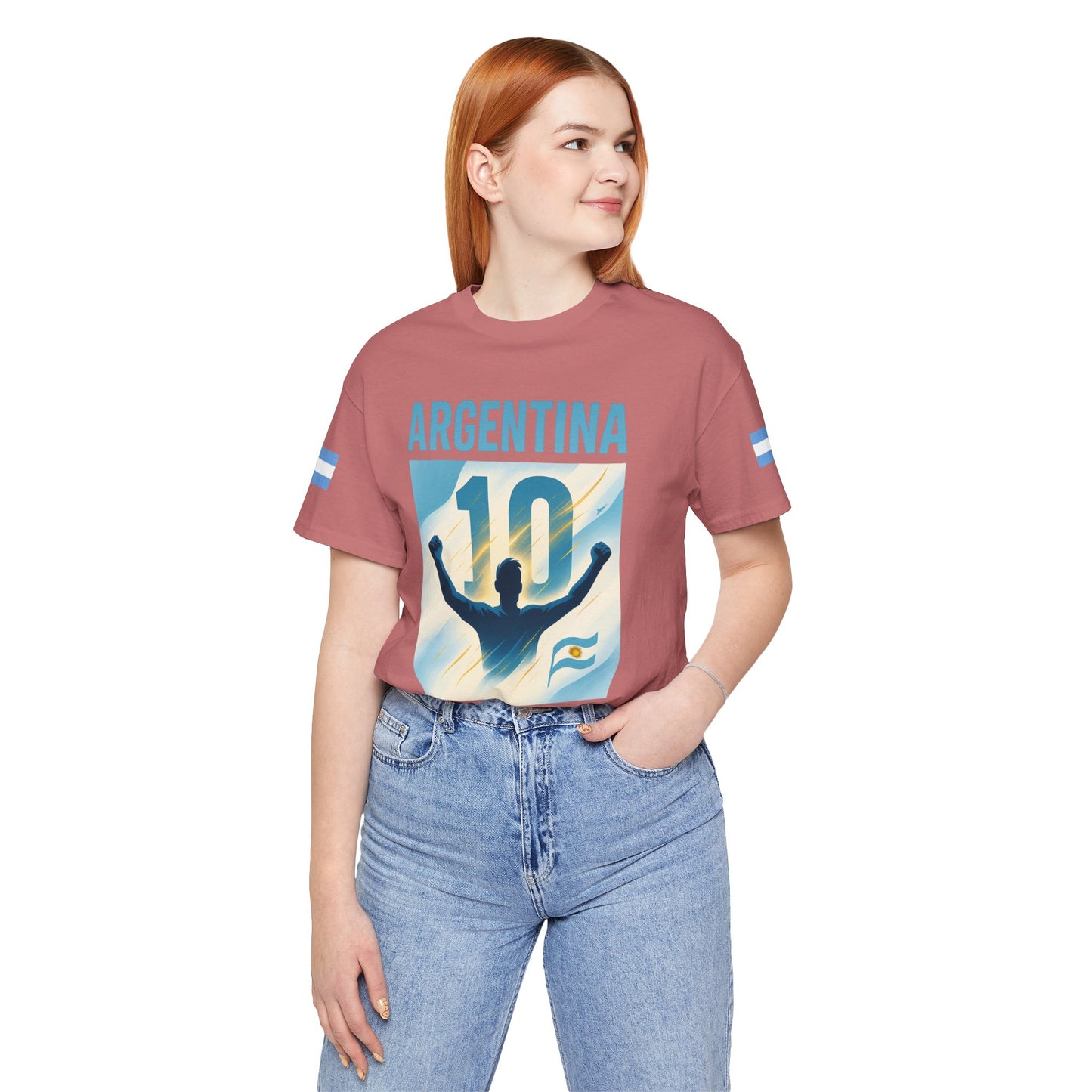 Argentina Legend from Rosario Team Tee - Casual Fashion T-Shirt, USA World Cup 2026 Limited Edition