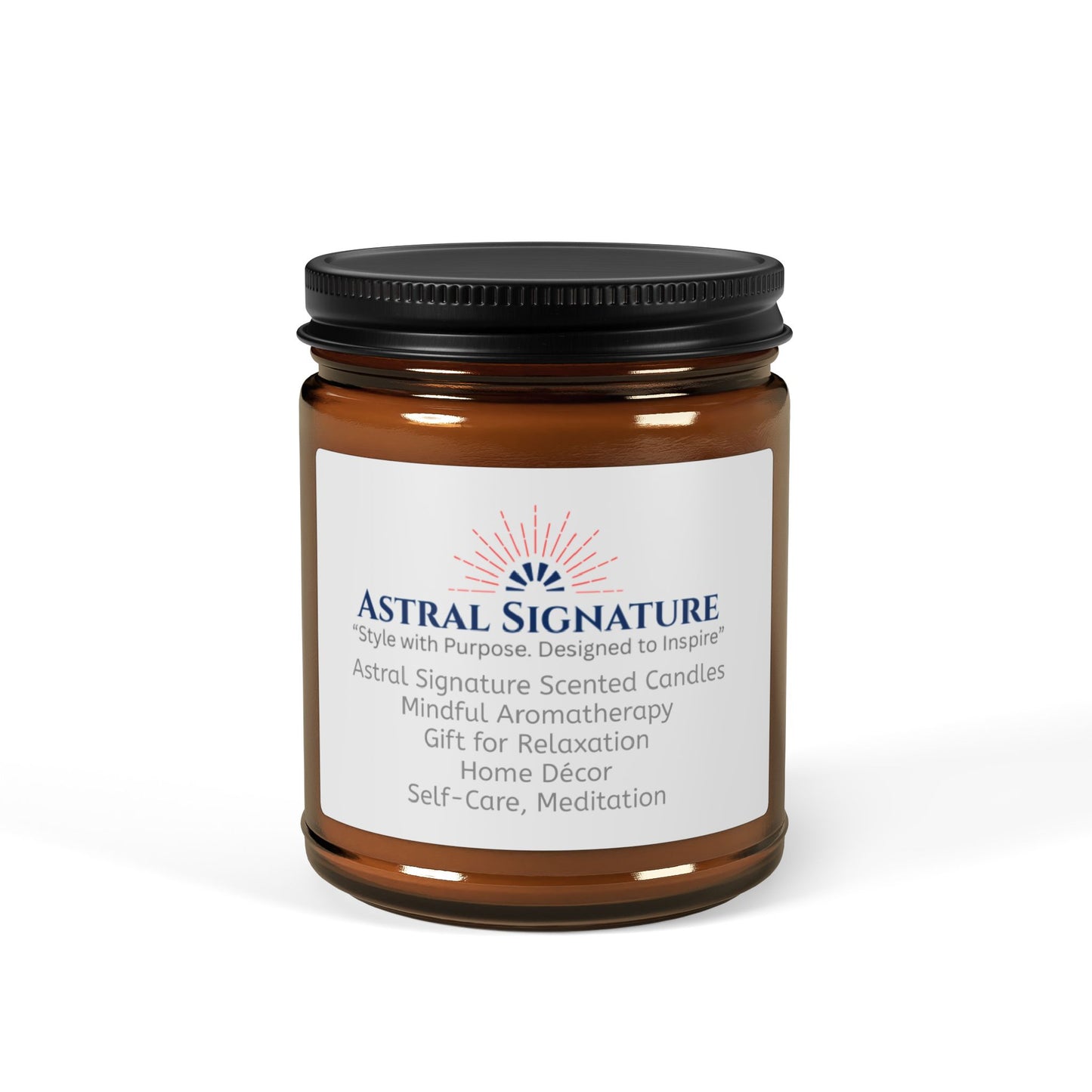 Soy Candle - Mindful Aromatherapy, Relaxation Gift - Astral Signature