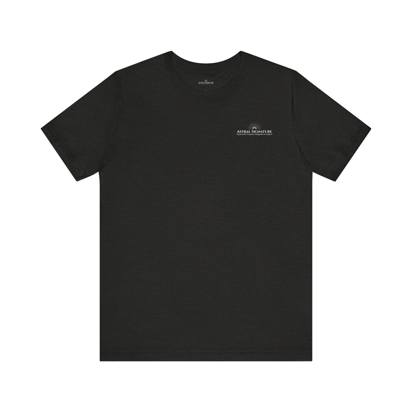 Astral Signature Tee, Unisex T-shirt in darker Colors, Gift for Friends, by Astral Signature