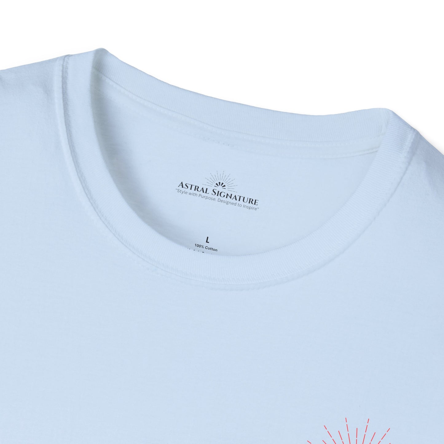 Astral Signature Tee, Astral Logo in Lighter colors Unisex T-Shirt by Astral Signature