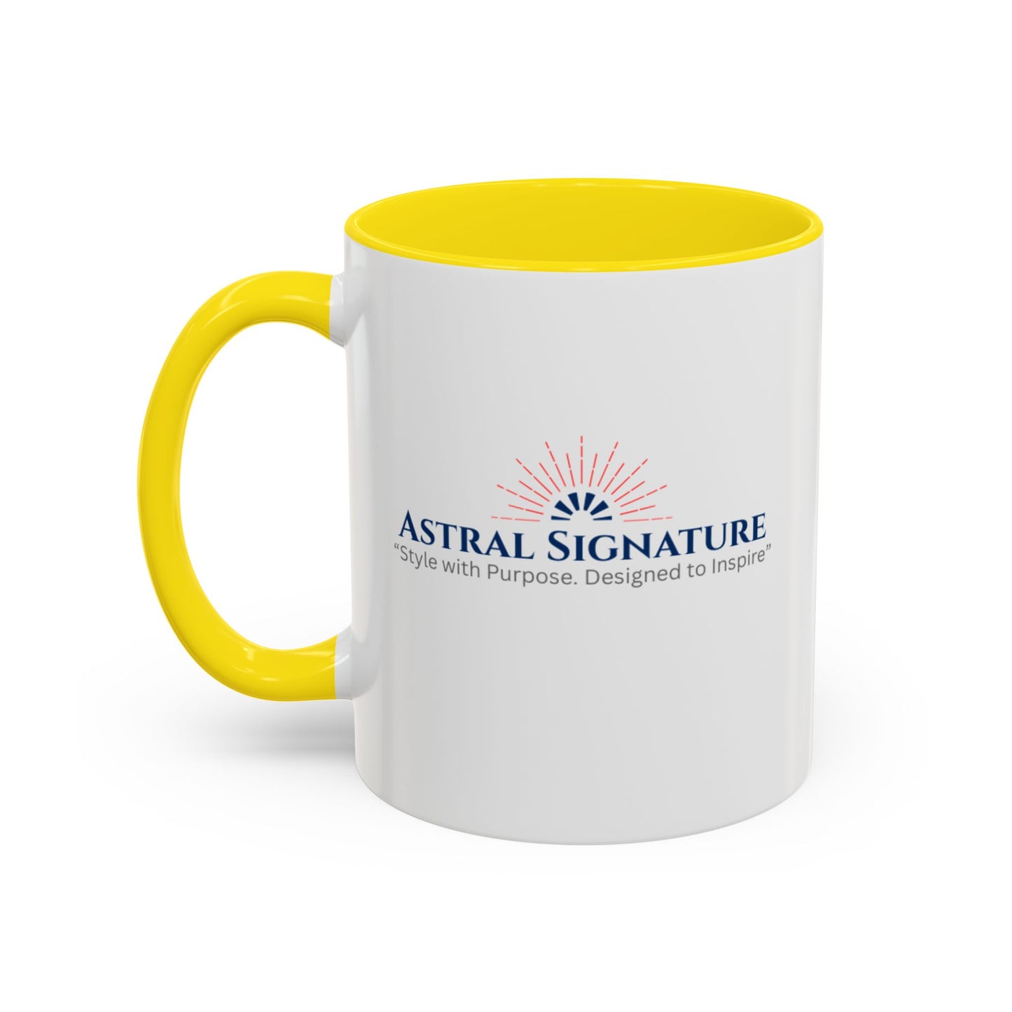 Breathe in and Let go Motivational and Inspirational Coffee Mug by Astral Signature