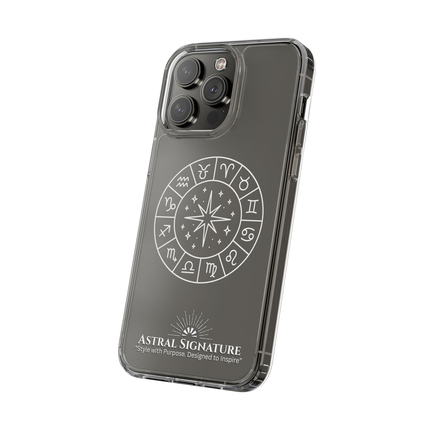 iPhone Clear Cases, ideal for darker iPhone colors - Astral Signature
