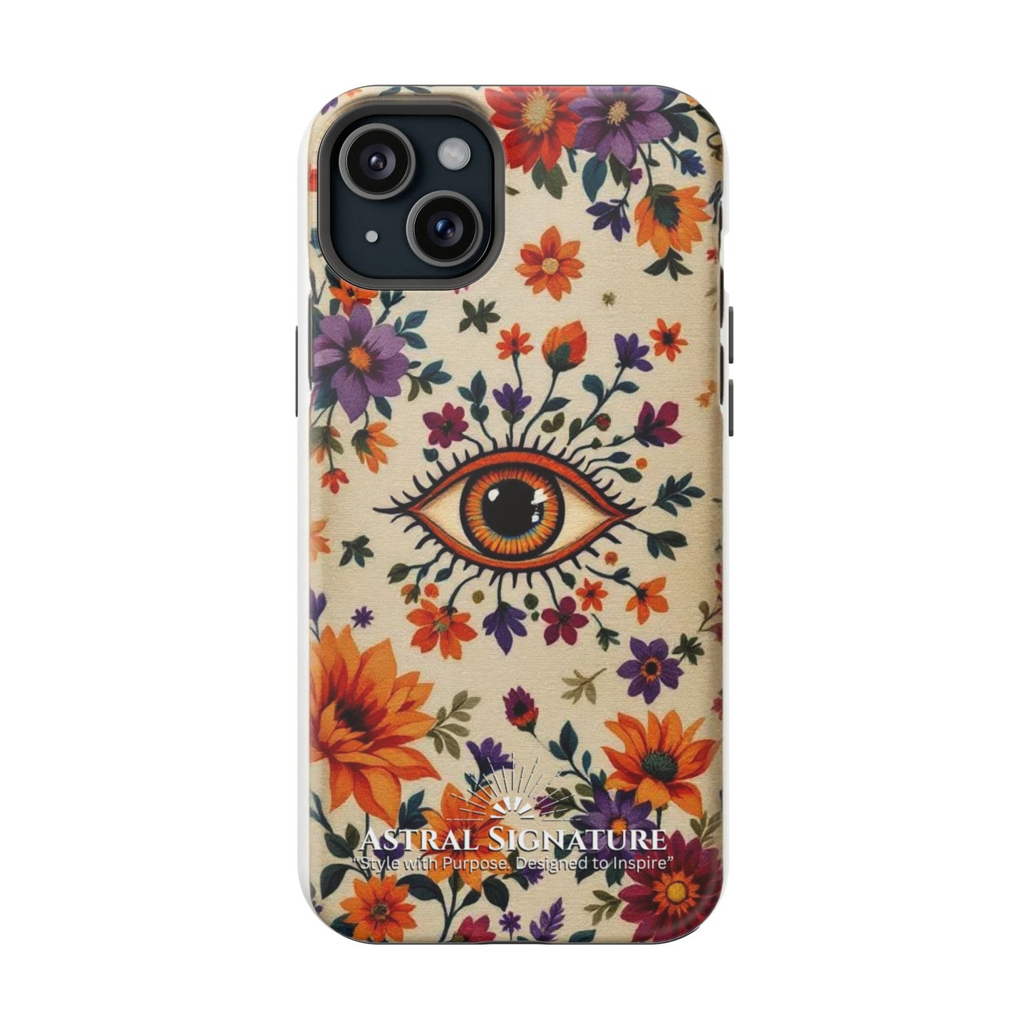 Phone Cases - Eye of God Symbol Impact-Resistant Case by Astral Signature