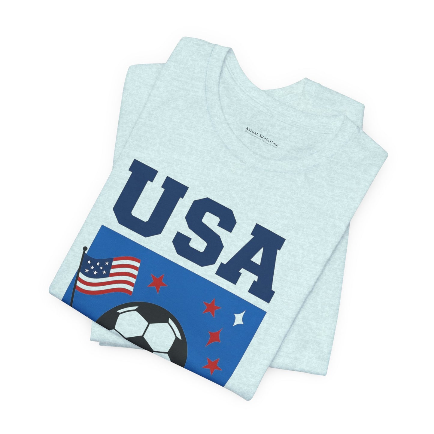 Casual Fashion T-Shirt - GO USA Team Tee, World Cup 2026 Limited Edition