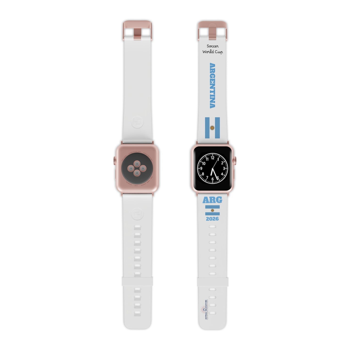 Watch Band ARGENTINA Flag Strap World Cup USA 2026 Limited Edition