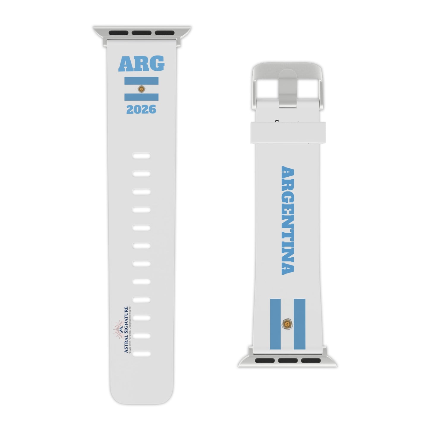 Watch Band ARGENTINA Flag Strap World Cup USA 2026 Limited Edition