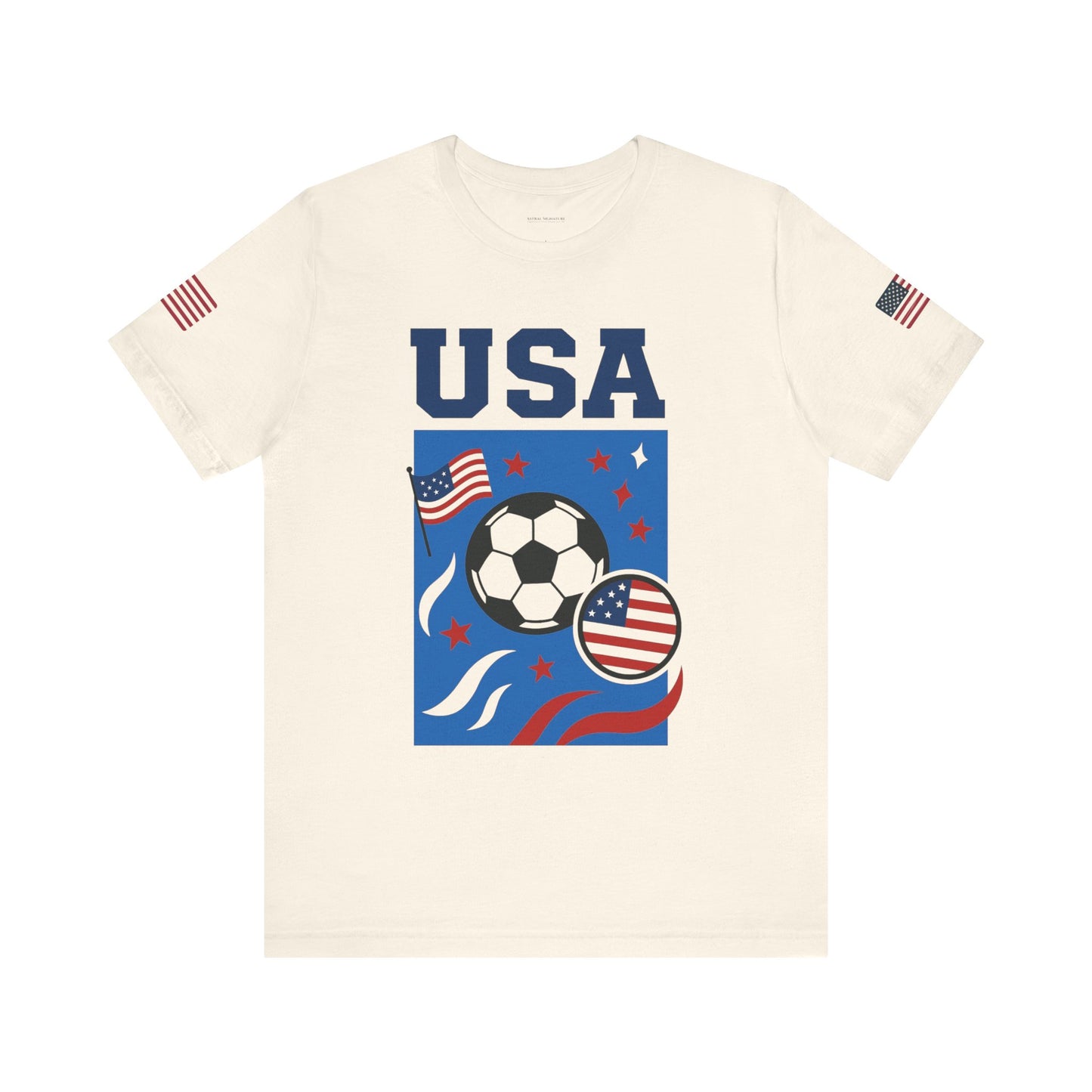 Casual Fashion T-Shirt - GO USA Team Tee, World Cup 2026 Limited Edition