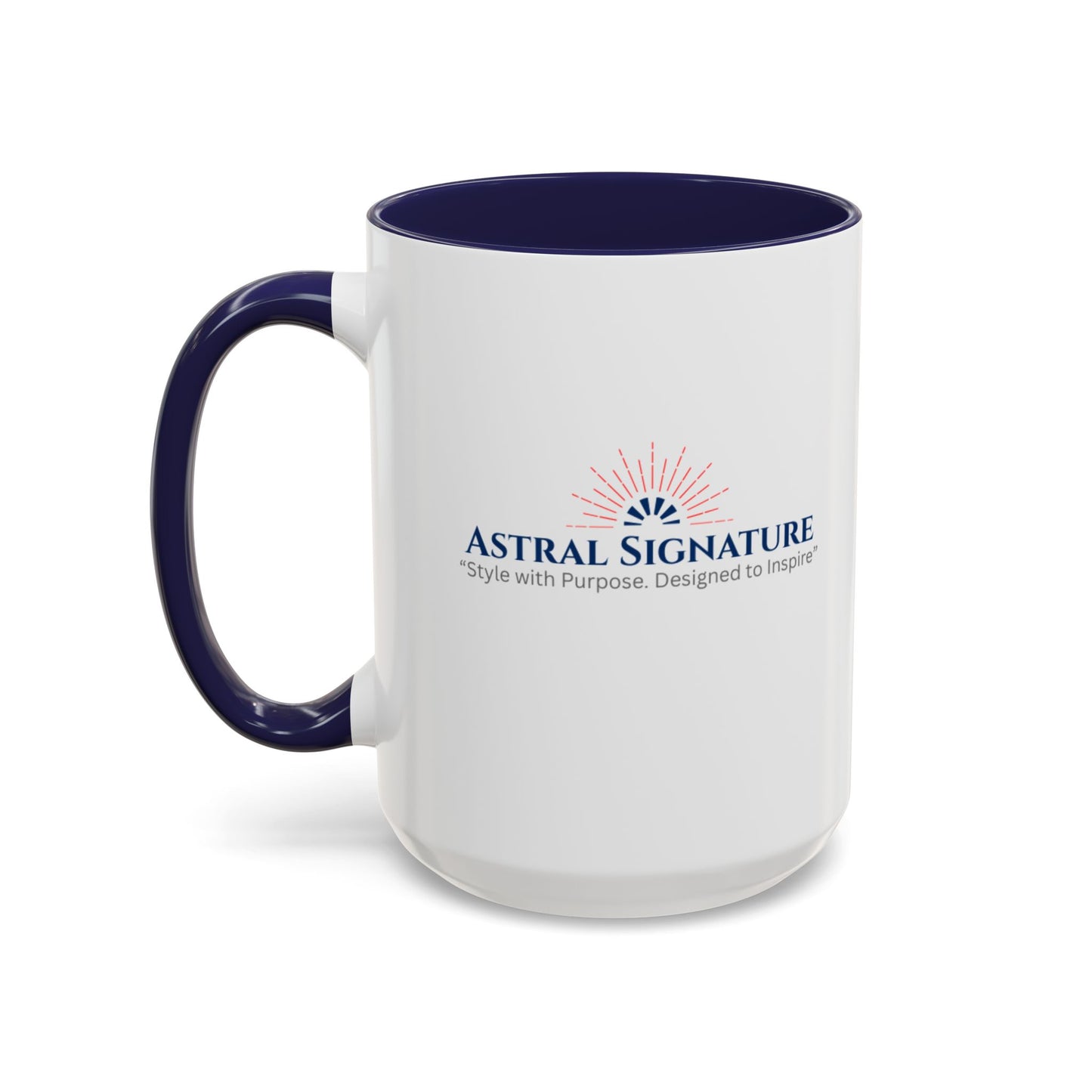 Breathe in and Let go Motivational and Inspirational Coffee Mug by Astral Signature