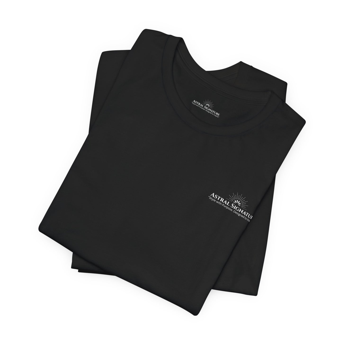 Astral Signature Tee, Unisex T-shirt in darker Colors, Gift for Friends, by Astral Signature
