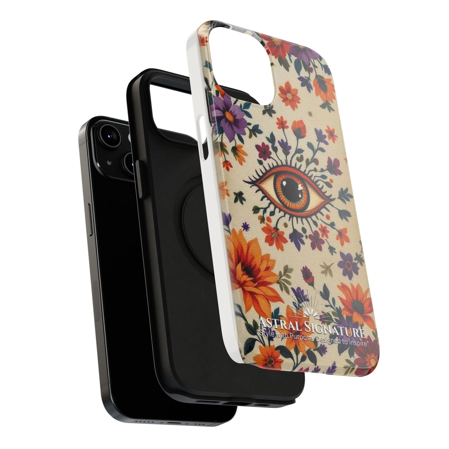 Phone Cases - Eye of God Symbol Impact-Resistant Case by Astral Signature