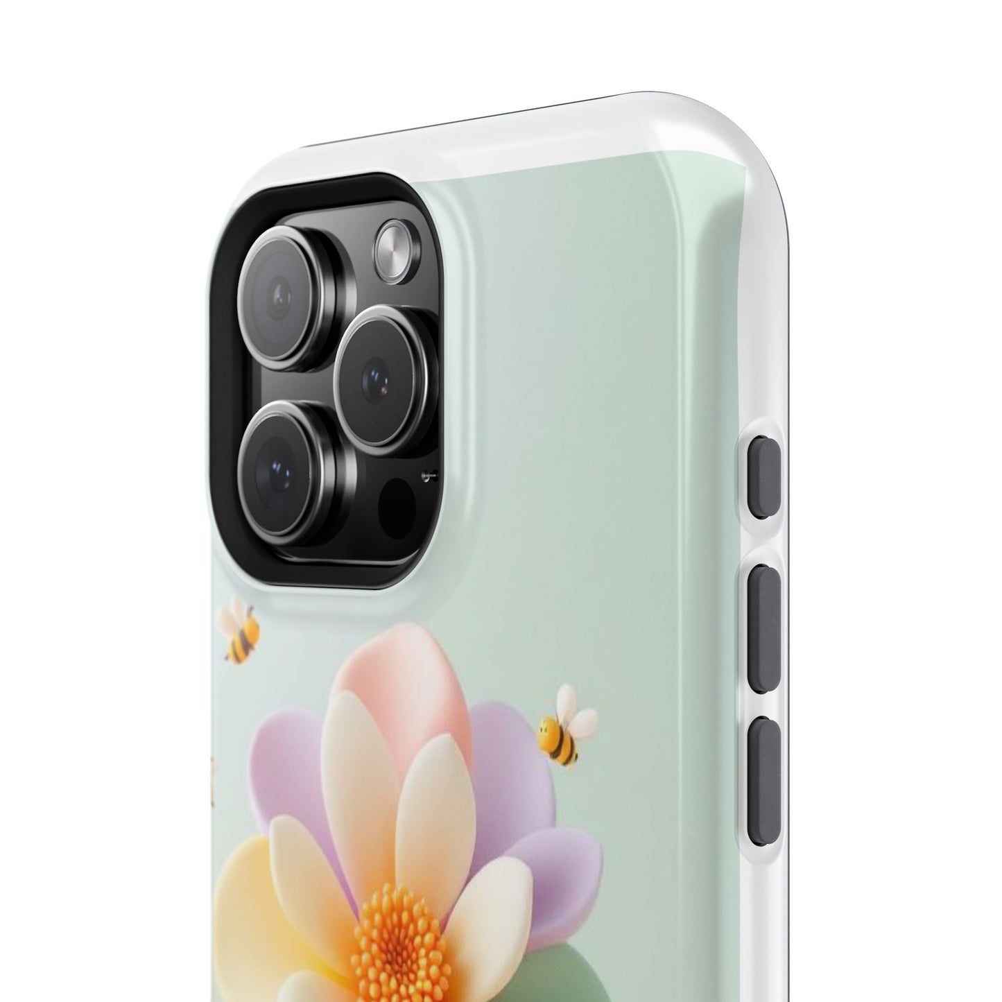 Phone Case Impact-Resistant, Calming 3D Flower Phone Case Impact-Resistant Case for Kids and Adults - Astral Signature