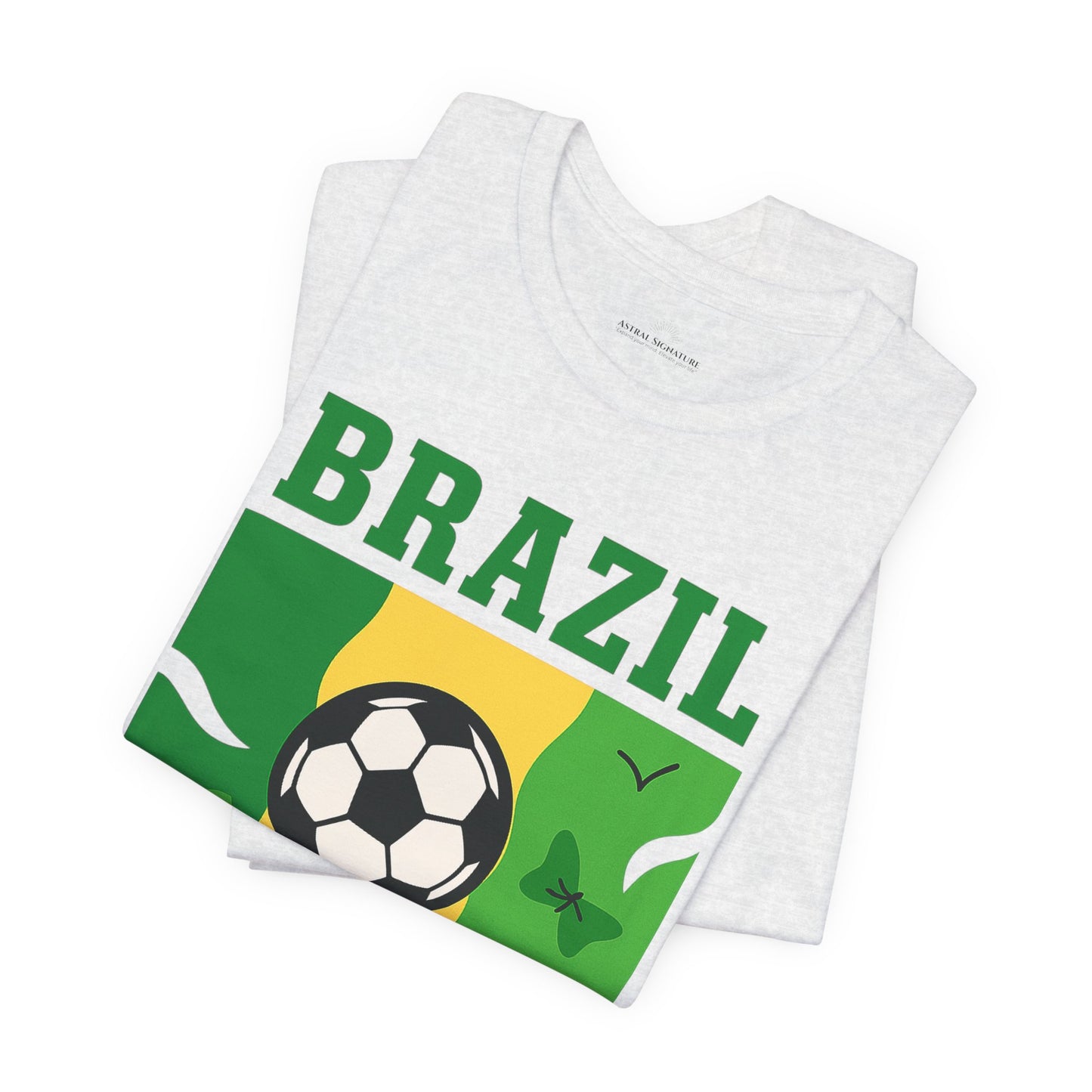 Casual Fashion T-Shirt - GO BRAZIL Team Tee - USA World Cup 2026 Limited Edition