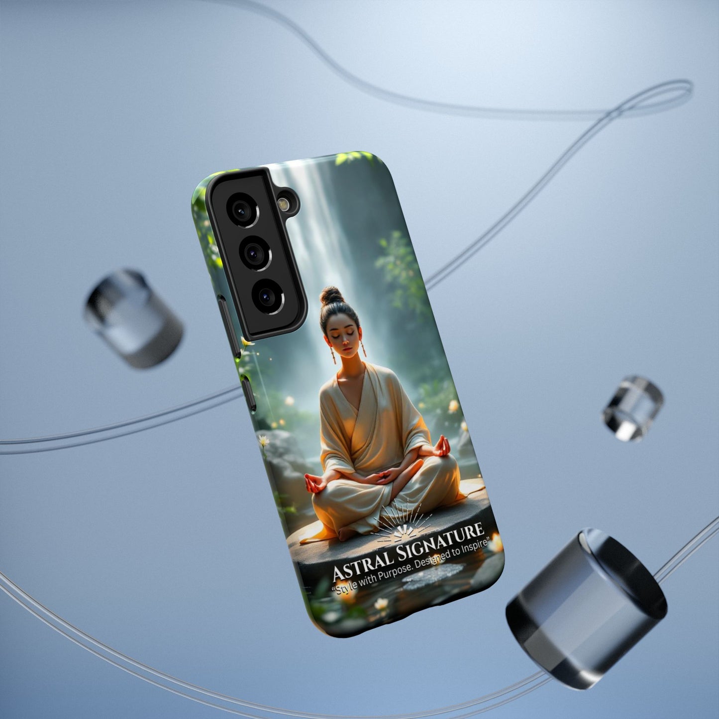 3D Yogi Phone Cases with Symbols and Protection, iPhone Cases with meaning by Astral Signature