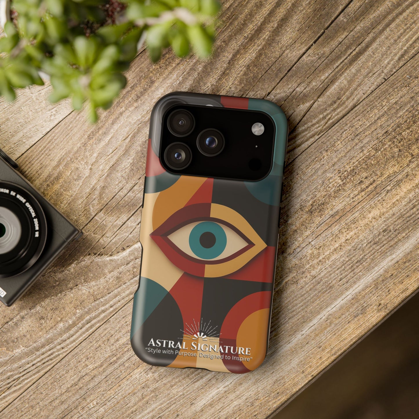 Phone Cases - Astral Eye of God Symbol for Protection by Astral Signature