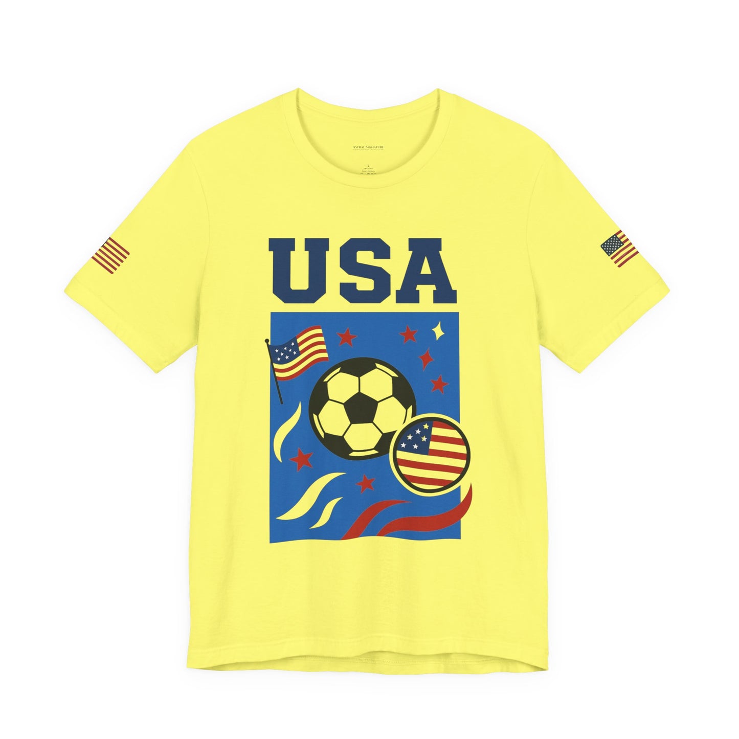 Casual Fashion T-Shirt - GO USA Team Tee, World Cup 2026 Limited Edition