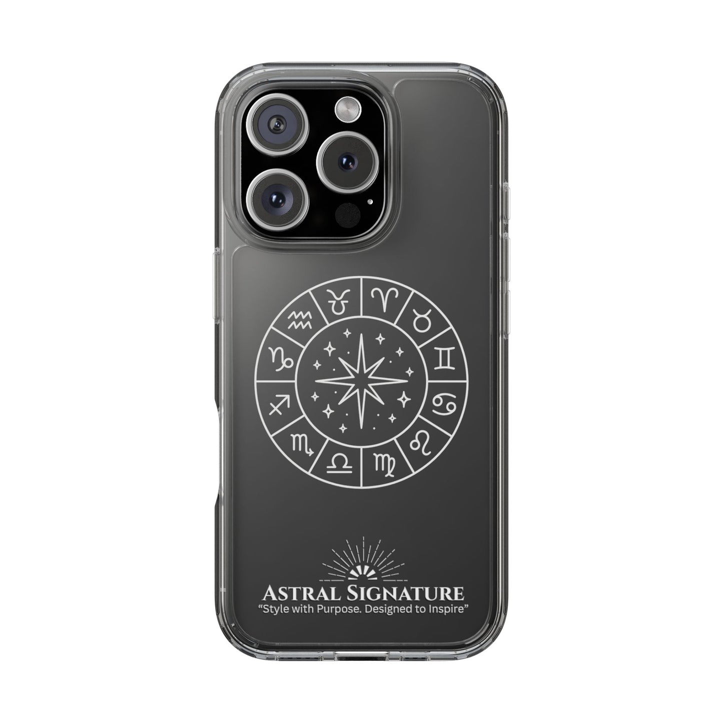 iPhone Clear Cases, ideal for darker iPhone colors - Astral Signature