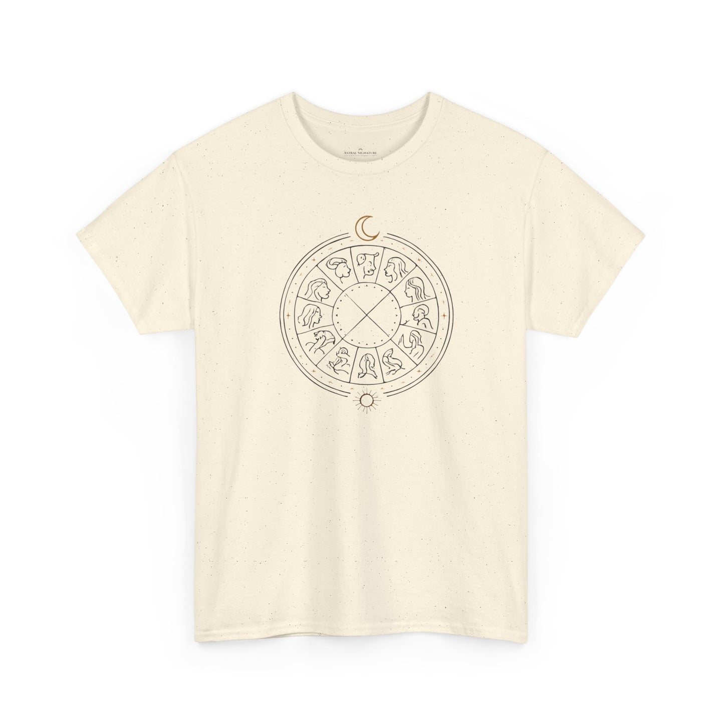 The Zodiac Tee - Unisex Jersey T-Shirt in lighter colors by Astral Signature