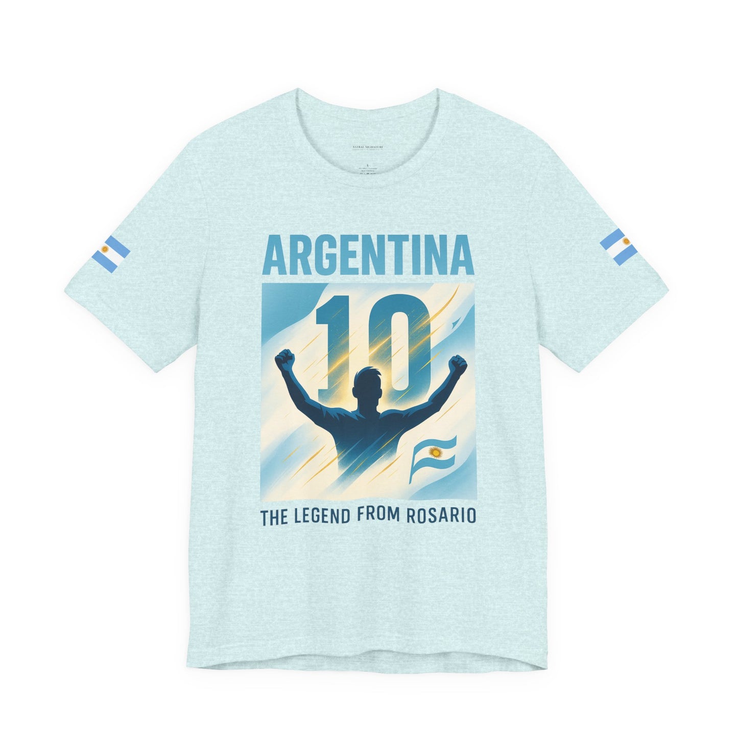 Argentina Legend from Rosario Team Tee - Casual Fashion T-Shirt, USA World Cup 2026 Limited Edition