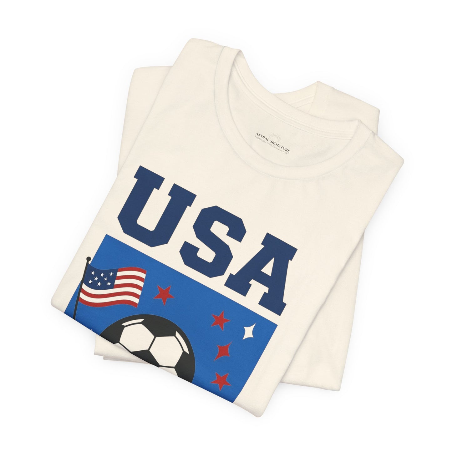 Casual Fashion T-Shirt - GO USA Team Tee, World Cup 2026 Limited Edition