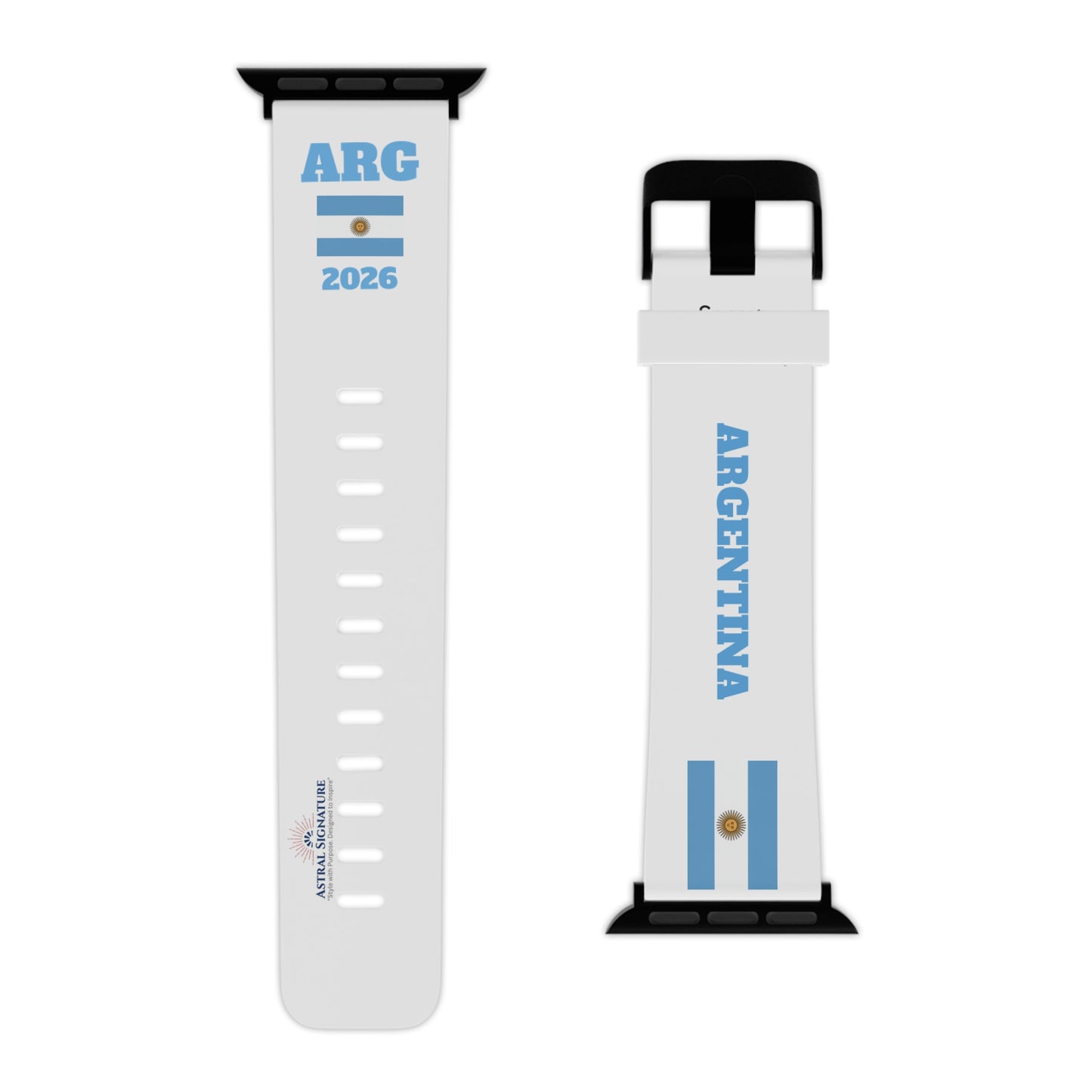Watch Band ARGENTINA Flag Strap World Cup USA 2026 Limited Edition