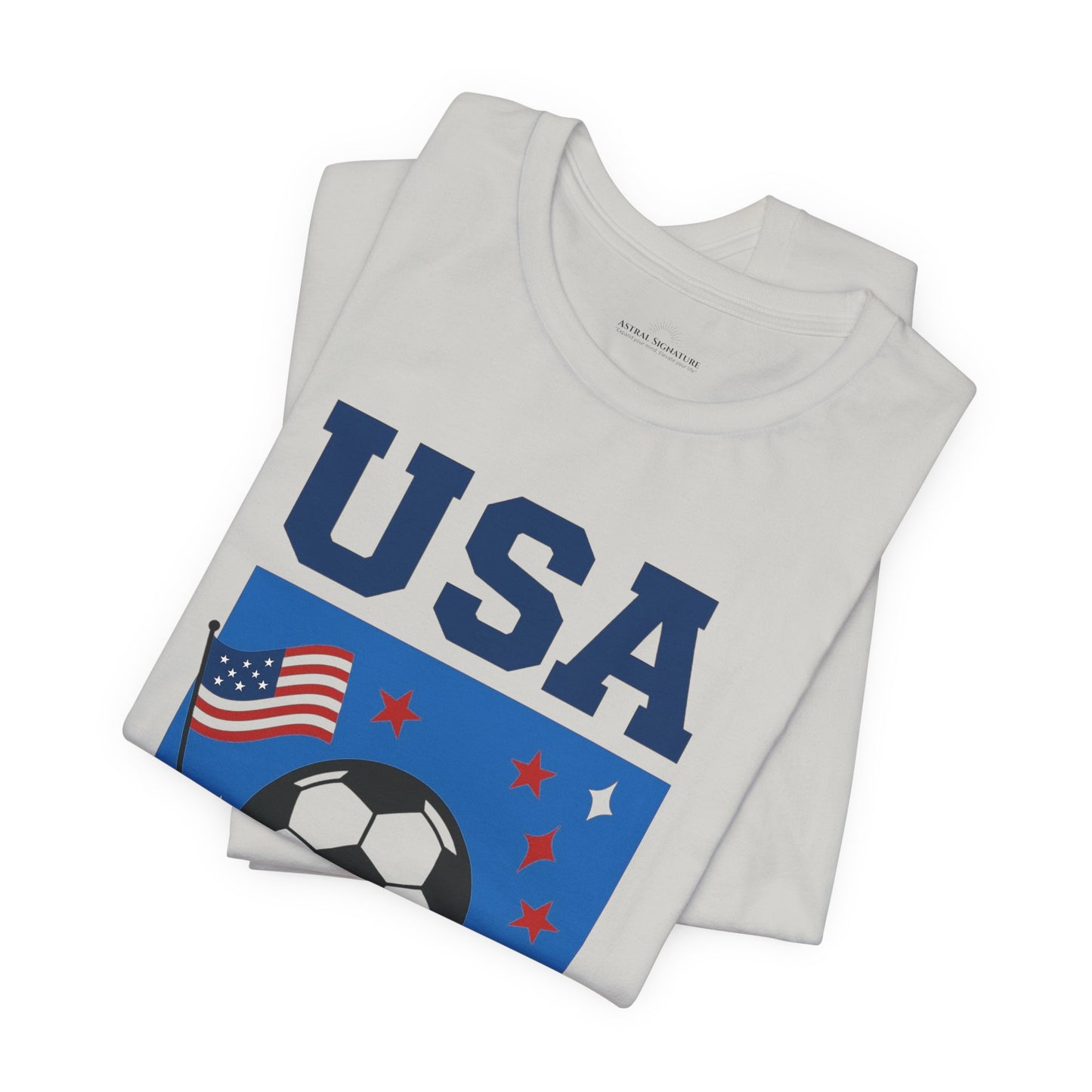 Casual Fashion T-Shirt - GO USA Team Tee, World Cup 2026 Limited Edition