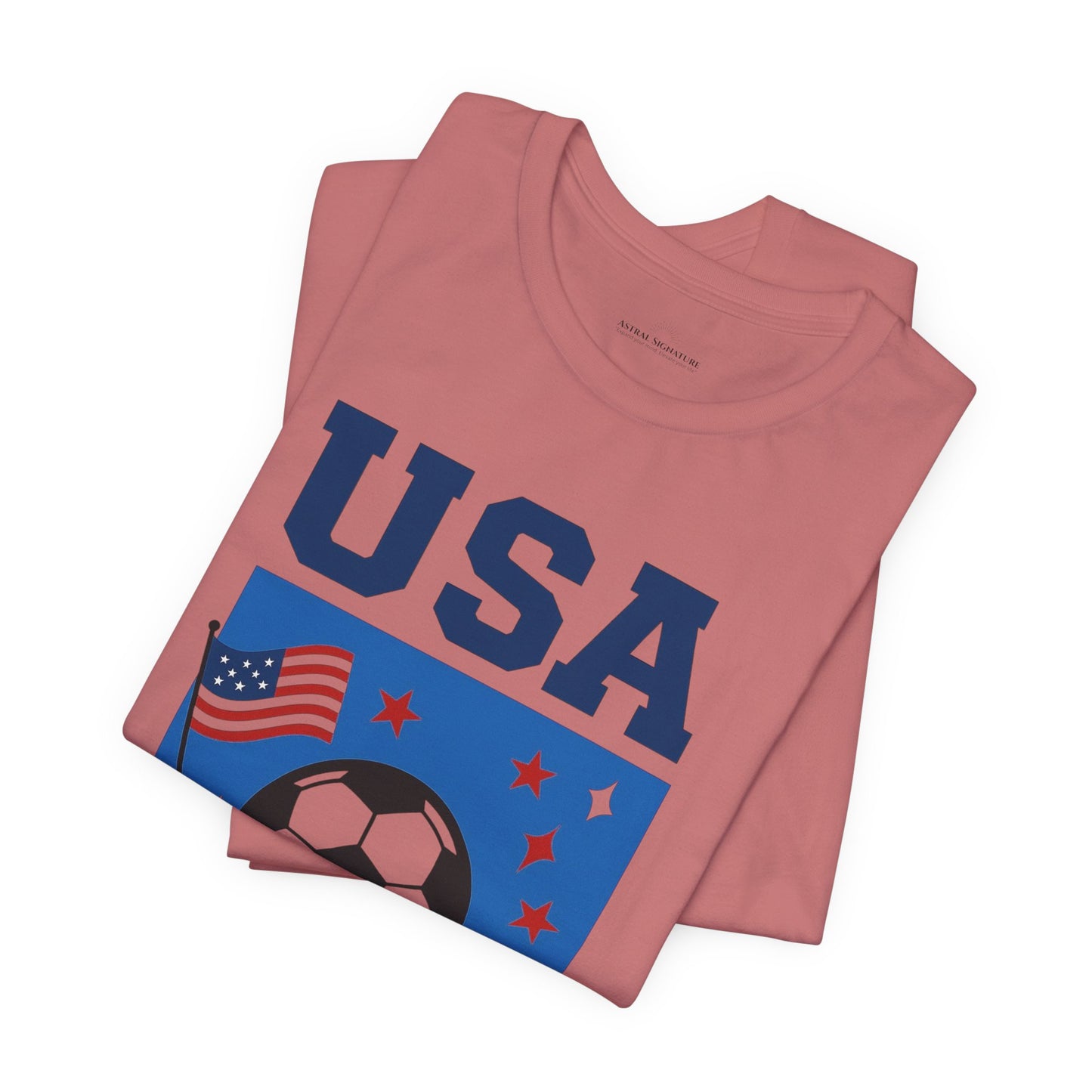 Casual Fashion T-Shirt - GO USA Team Tee, World Cup 2026 Limited Edition