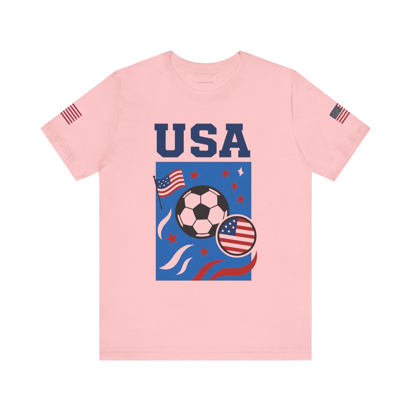 Casual Fashion T-Shirt - GO USA Team Tee, World Cup 2026 Limited Edition
