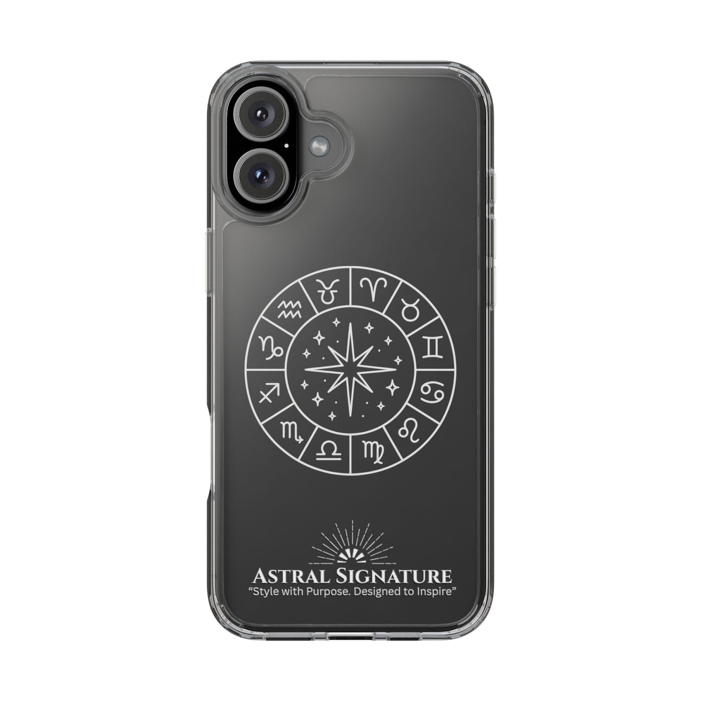 iPhone Clear Cases, ideal for darker iPhone colors - Astral Signature