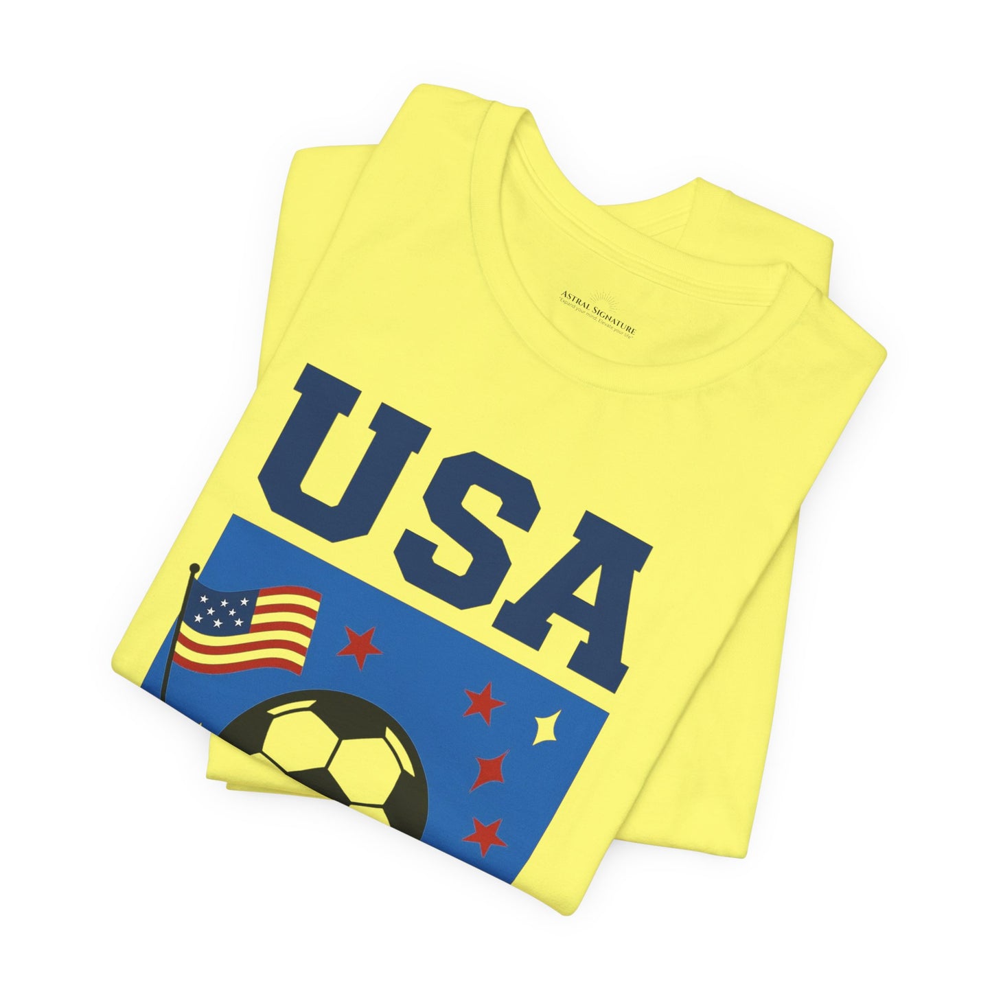 Casual Fashion T-Shirt - GO USA Team Tee, World Cup 2026 Limited Edition