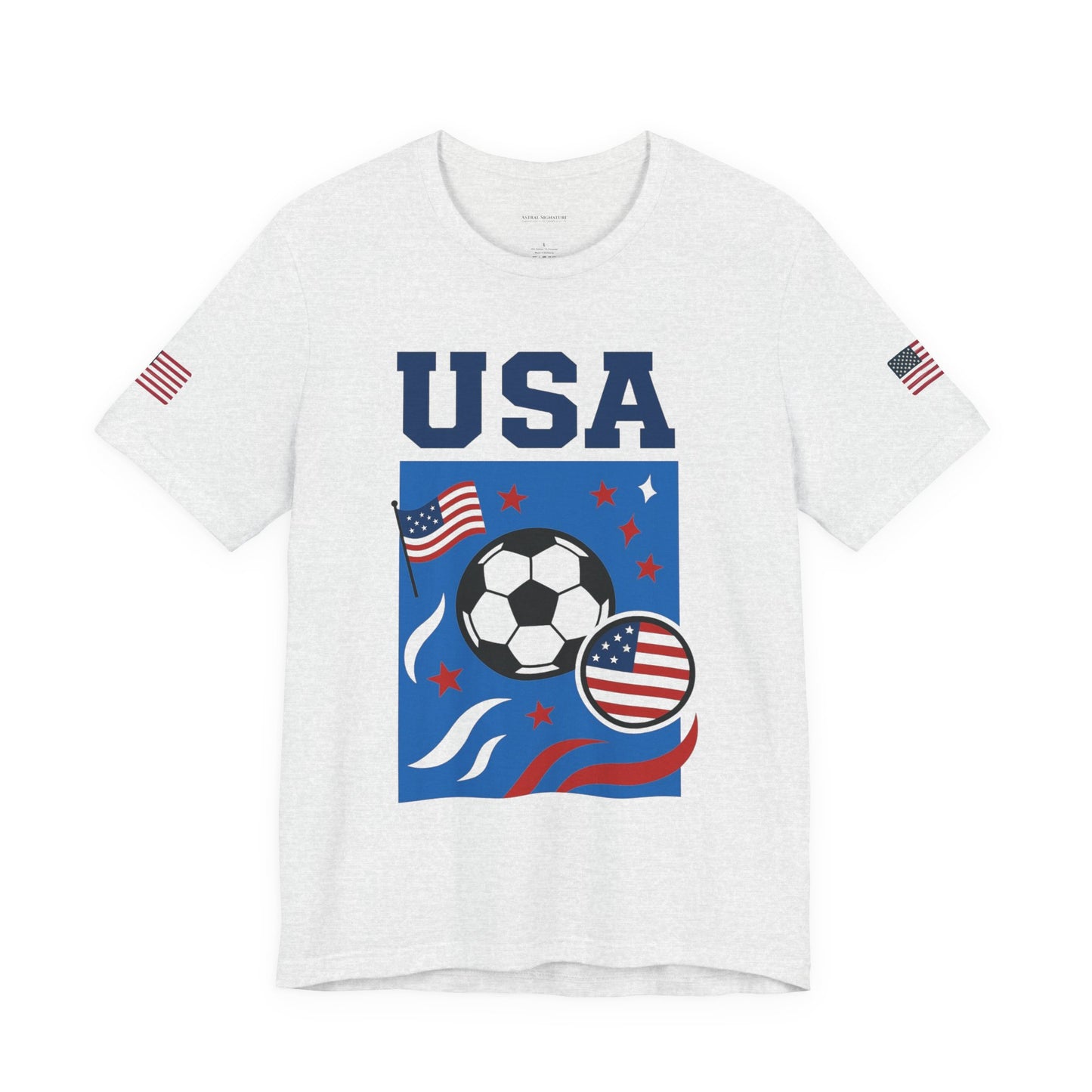 Casual Fashion T-Shirt - GO USA Team Tee, World Cup 2026 Limited Edition