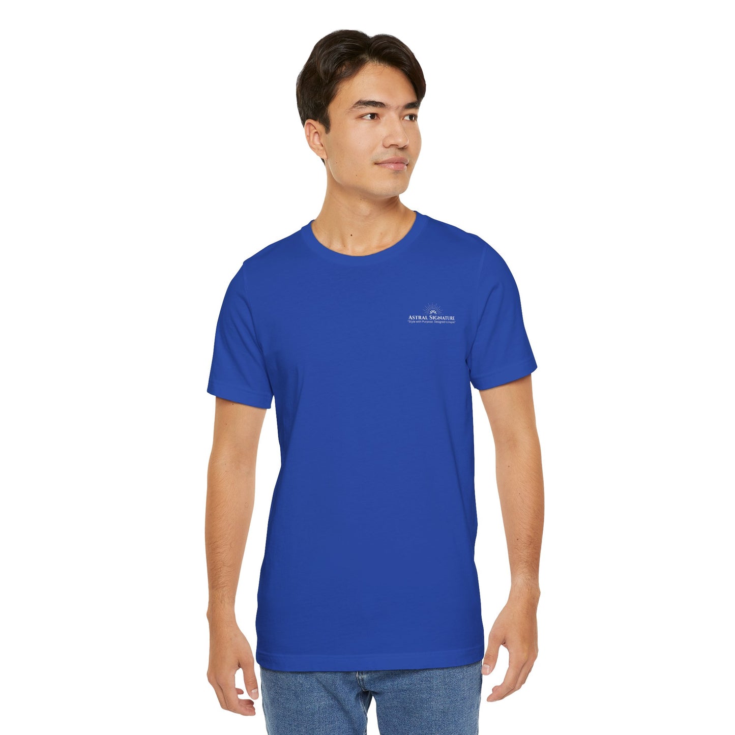 Astral Signature Tee, Unisex T-shirt in darker Colors, Gift for Friends, by Astral Signature