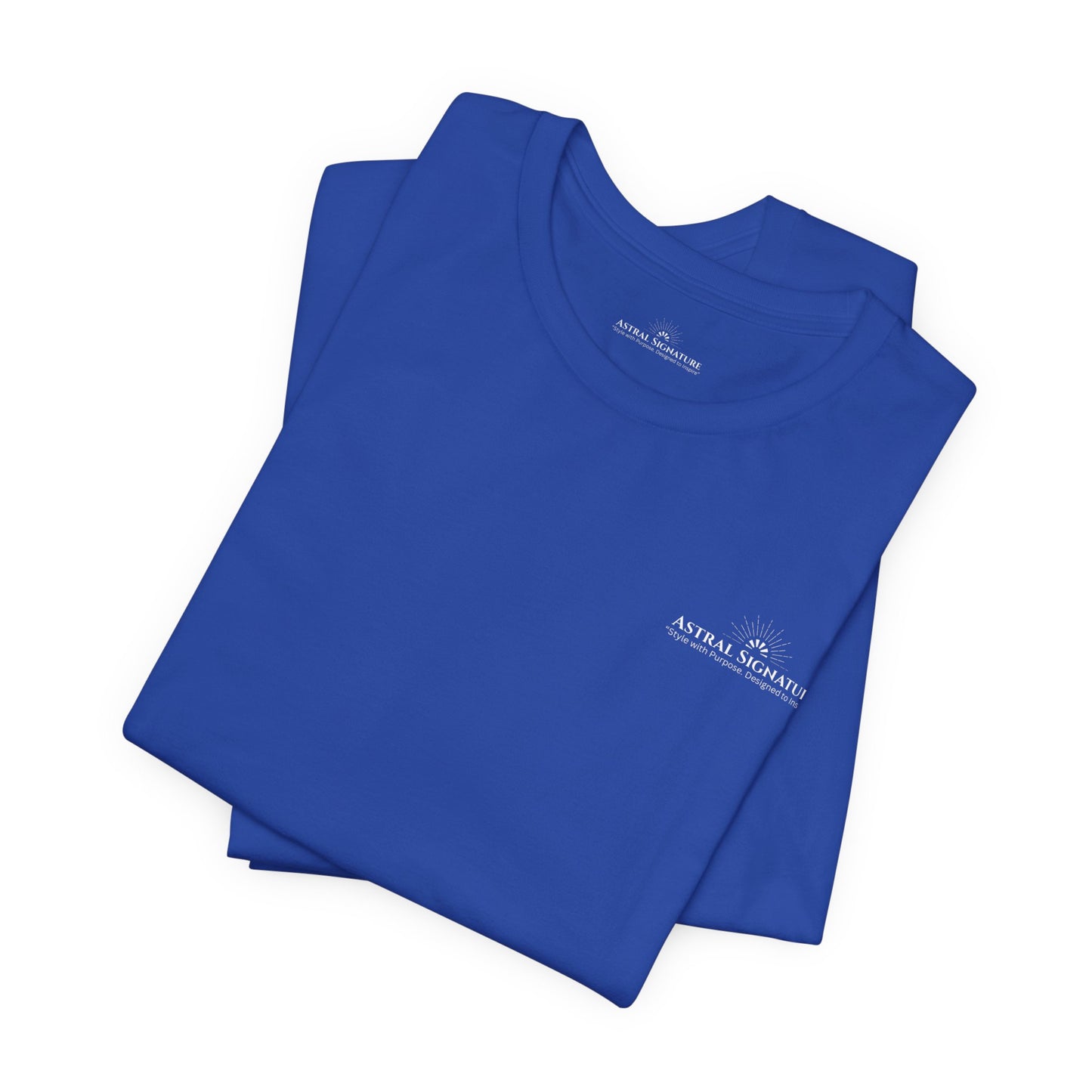 Astral Signature Tee, Unisex T-shirt in darker Colors, Gift for Friends, by Astral Signature