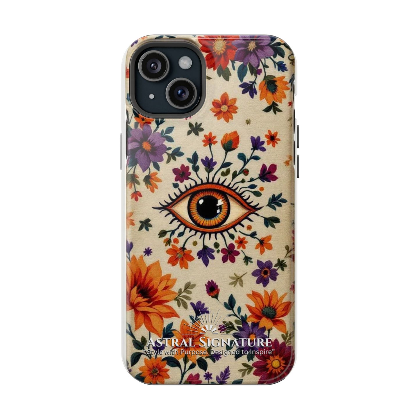 Phone Cases - Eye of God Symbol Impact-Resistant Case by Astral Signature