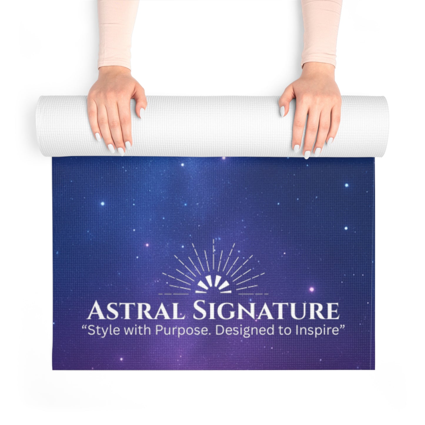 Yoga Mat  for Exercise and Meditation - Astral Signature Collection