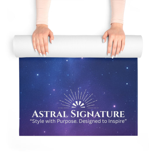 Yoga Mat  for Exercise and Meditation - Astral Signature Collection