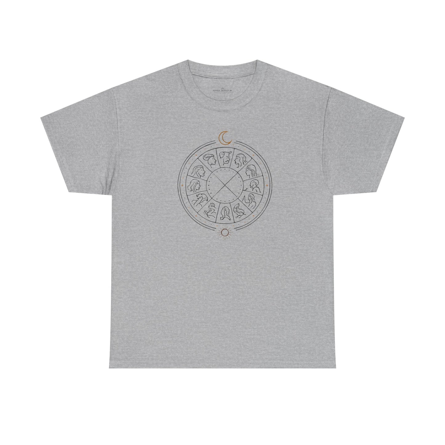 The Zodiac Tee - Unisex Jersey T-Shirt in lighter colors by Astral Signature