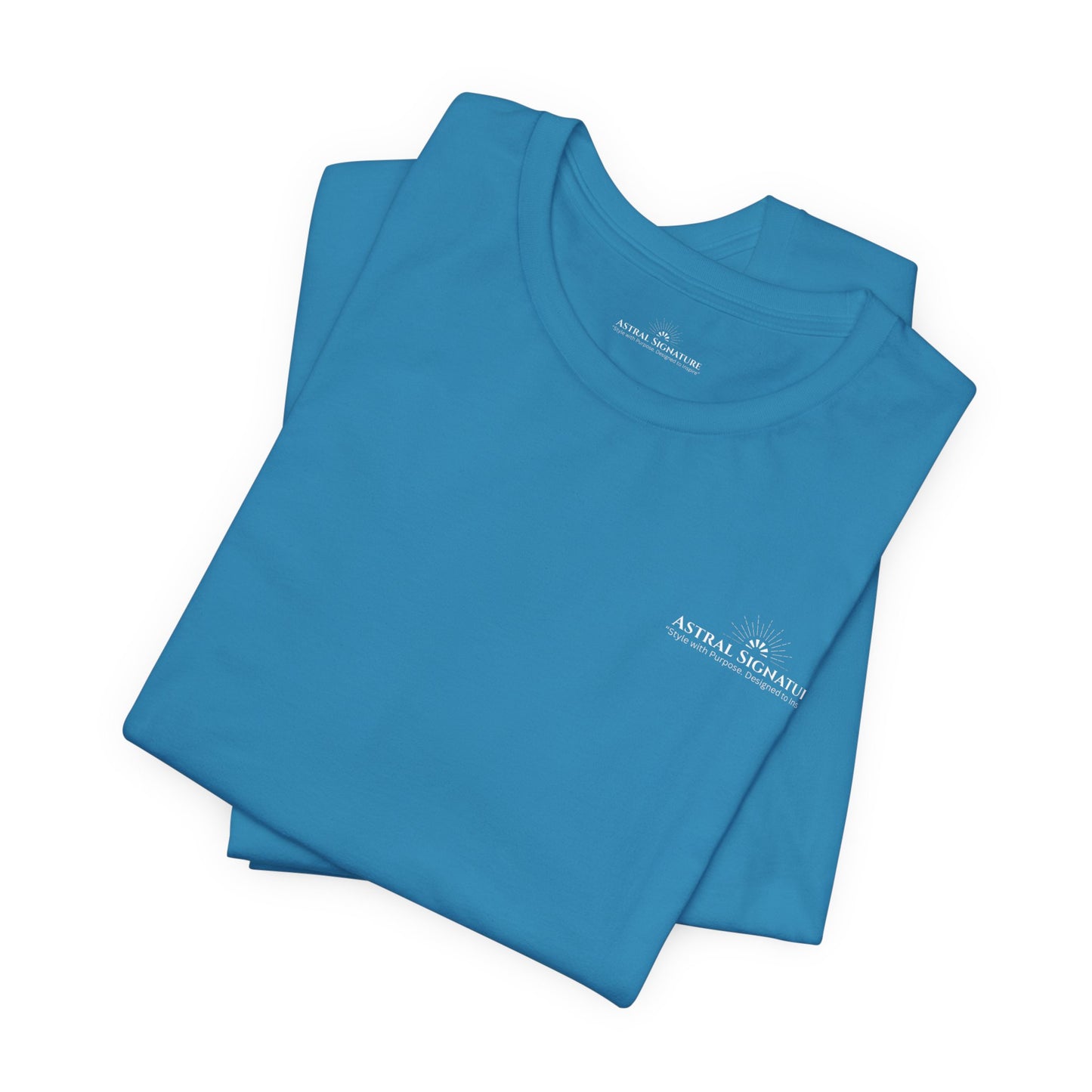 Astral Signature Tee, Unisex T-shirt in darker Colors, Gift for Friends, by Astral Signature