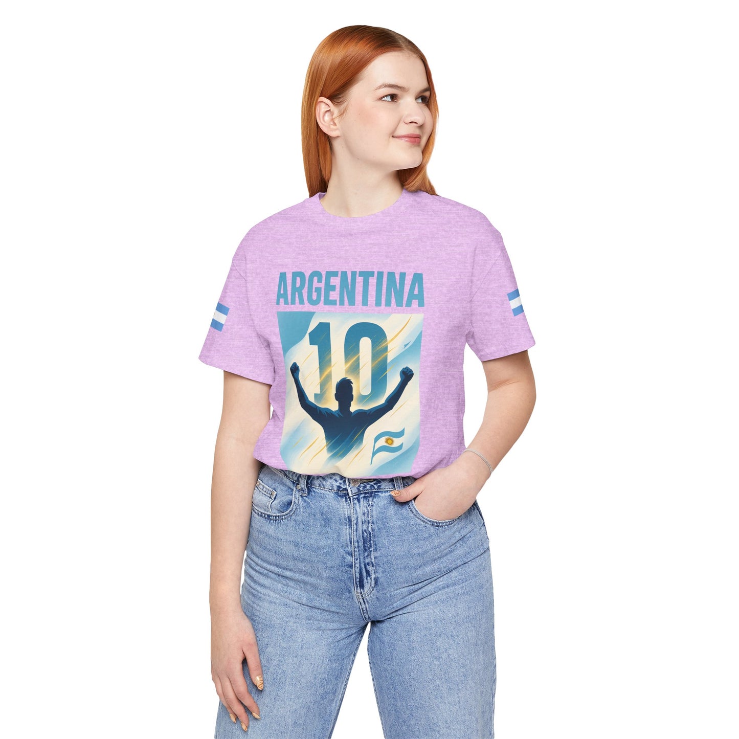 Argentina Legend from Rosario Team Tee - Casual Fashion T-Shirt, USA World Cup 2026 Limited Edition