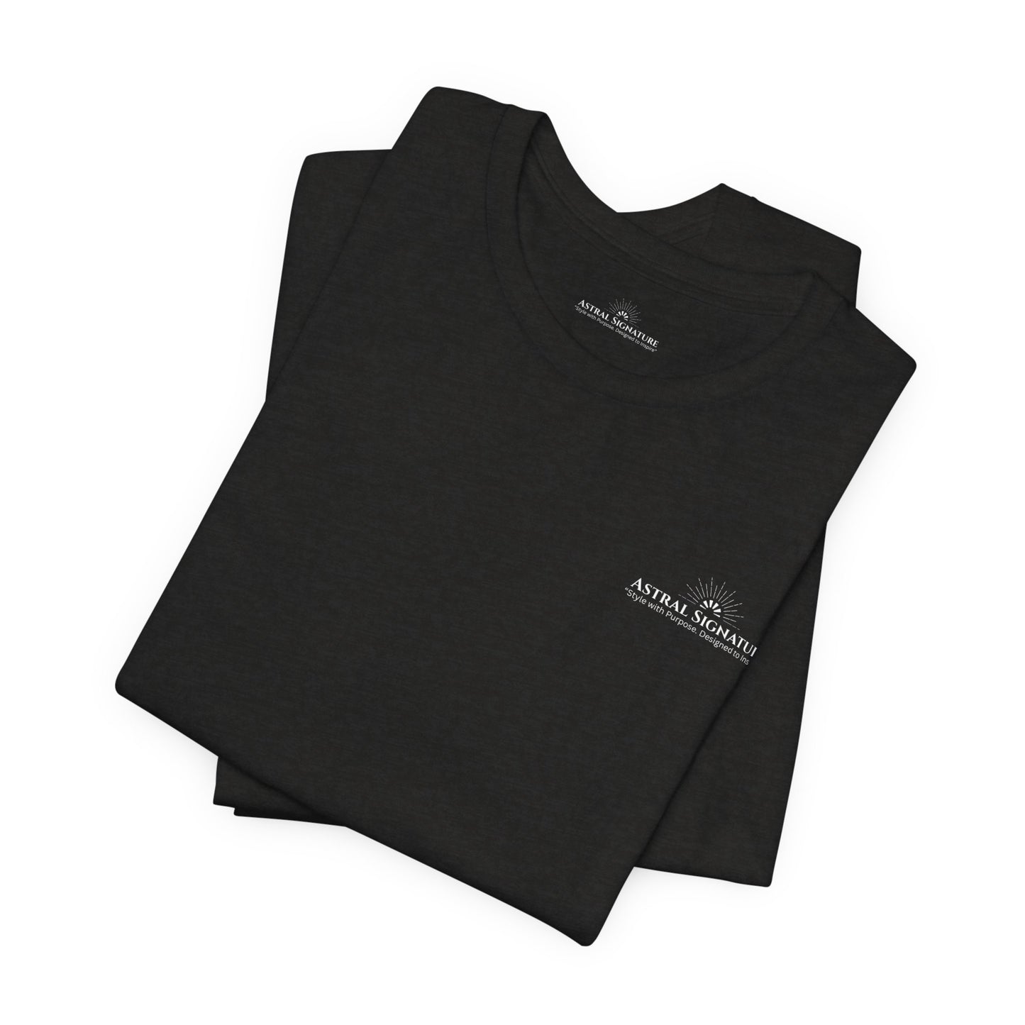 Astral Signature Tee, Unisex T-shirt in darker Colors, Gift for Friends, by Astral Signature