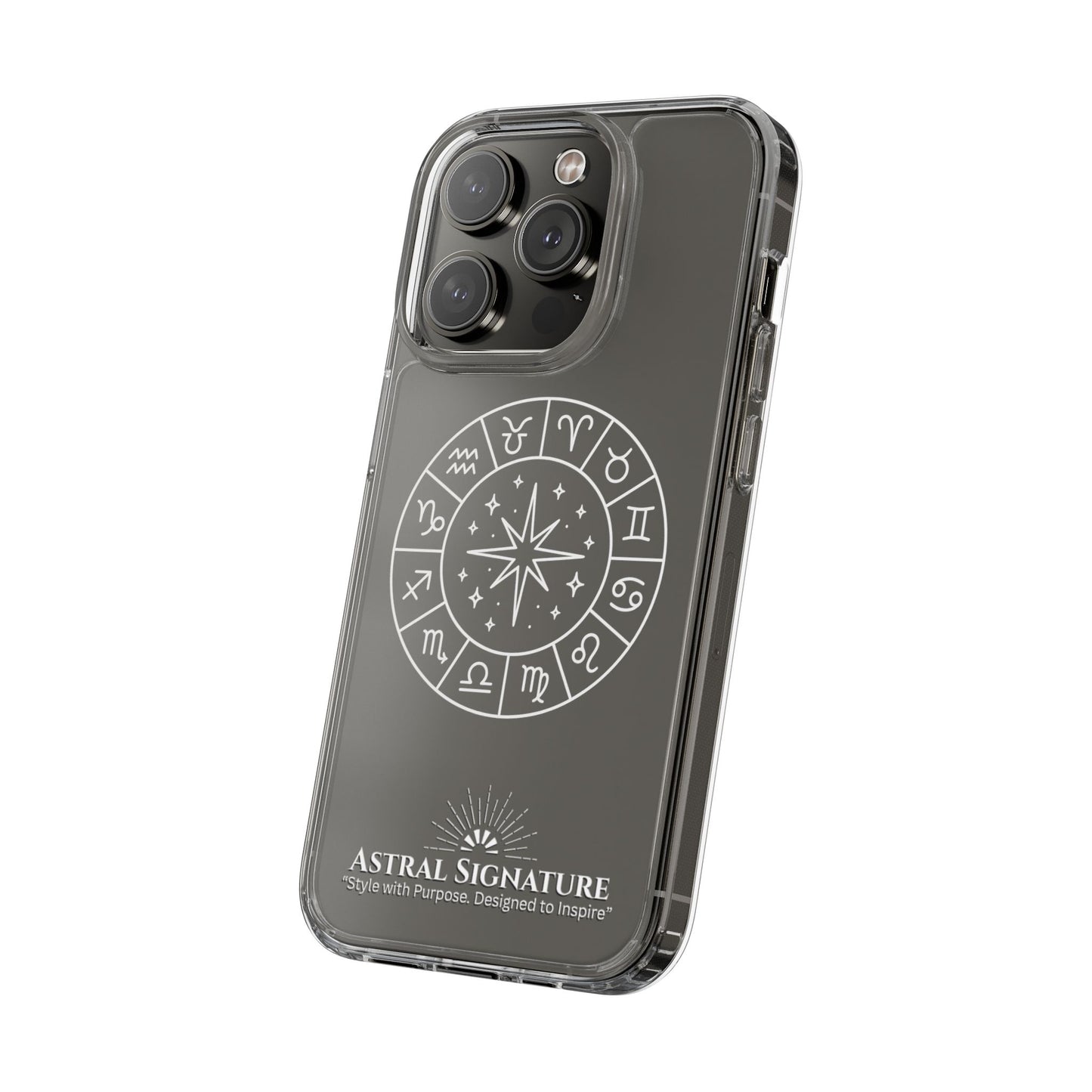iPhone Clear Cases, ideal for darker iPhone colors - Astral Signature